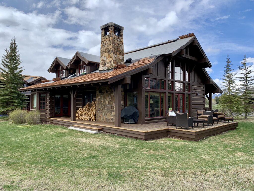 The house we rented through AirBnB for our 2022 trip to Grand Tetons National Park.